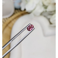 0.44 Ct. Purplish Pink Rhodolite Garnet from Ceylon (Sri Lanka) Life Style