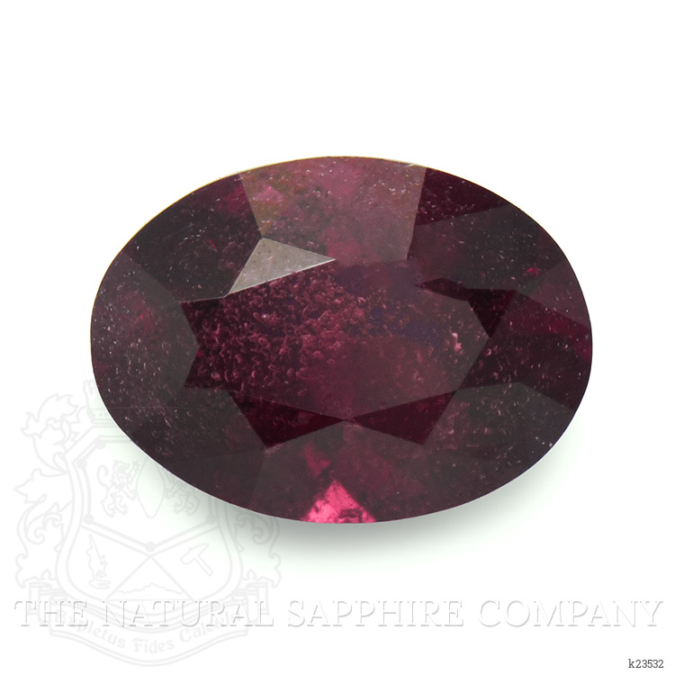 0.86 Ct. Purplish Red Rhodolite Garnet from Ceylon (Sri Lanka)