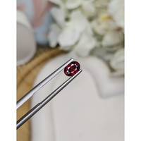 0.86 Ct. Purplish Red Rhodolite Garnet from Ceylon (Sri Lanka) Life Style