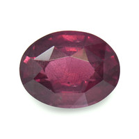 1.29 Ct.Tw. Oval Rhodolite Garnet