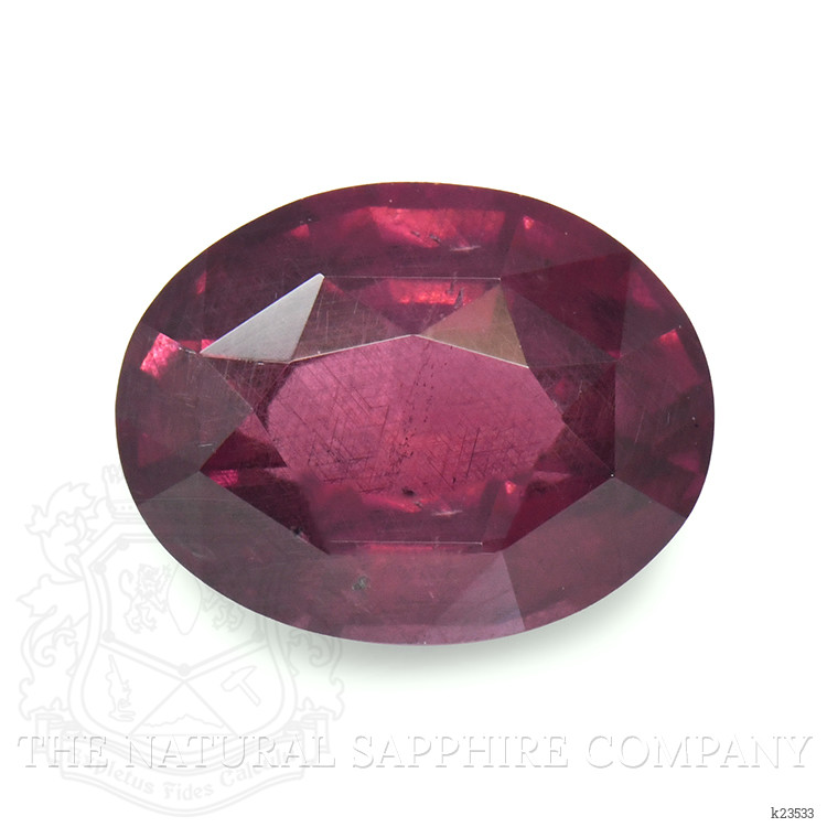 1.29 Ct. Purplish Red Rhodolite Garnet from Ceylon (Sri Lanka)