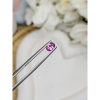 0.42 Ct. Pinkish Purple Rhodolite Garnet from Ceylon (Sri Lanka) Life Style