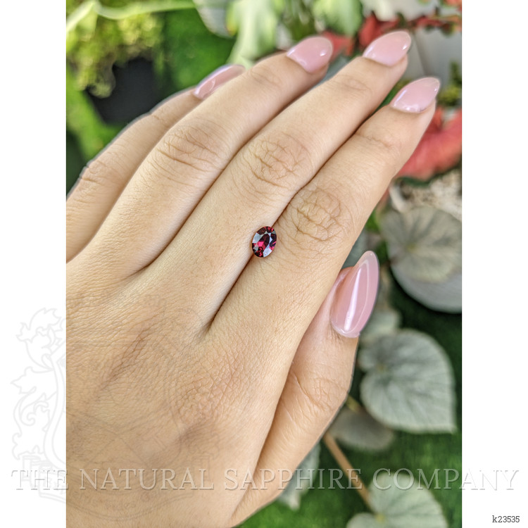 0.76 Ct. Garnet from Ceylon (Sri Lanka)