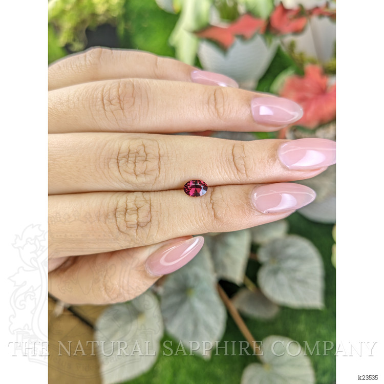 0.76 Ct. Garnet from Ceylon (Sri Lanka)