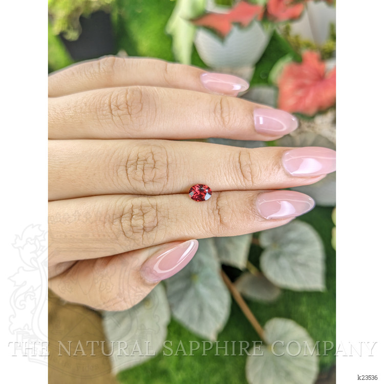 0.74 Ct. Garnet from Ceylon (Sri Lanka)