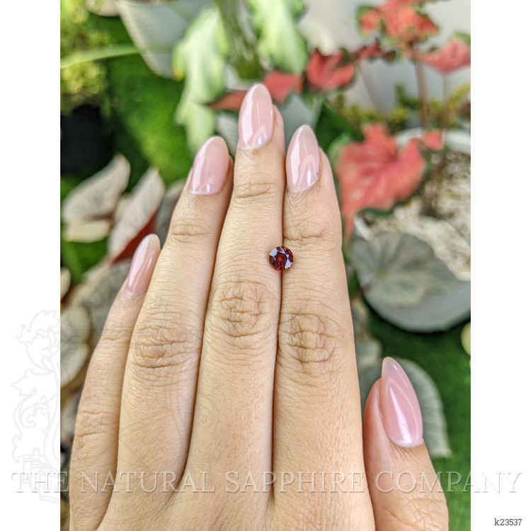 0.79 Ct. Garnet from Ceylon (Sri Lanka)