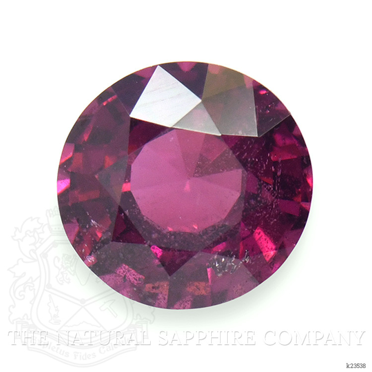 0.91 Ct. Reddish Purple Rhodolite Garnet from Ceylon (Sri Lanka)