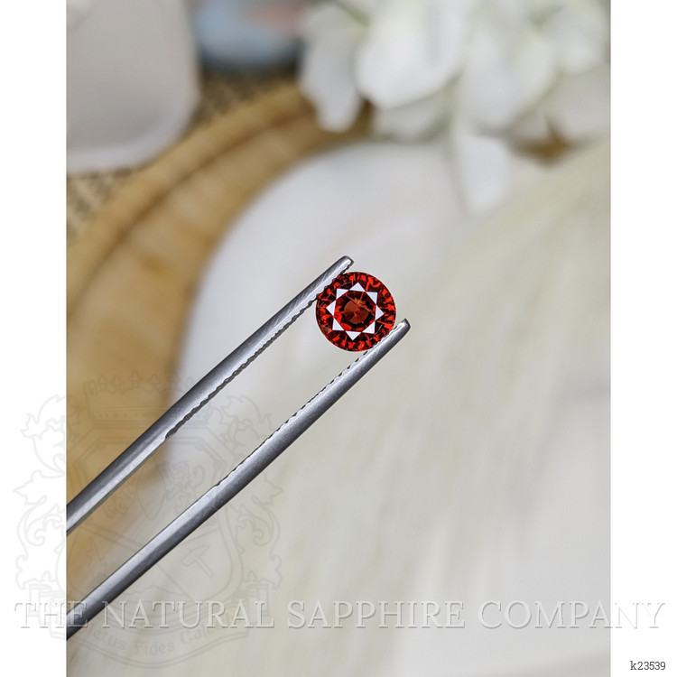 1.28 Ct. Red Garnet from Ceylon (Sri Lanka)