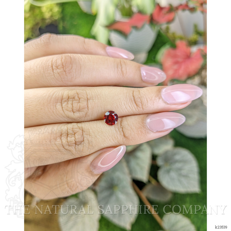 1.28 Ct. Red Garnet from Ceylon (Sri Lanka)