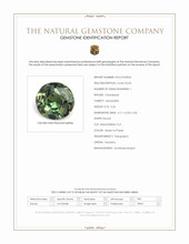 0.26 Ct. Alexandrite from Tanzania Scan Report