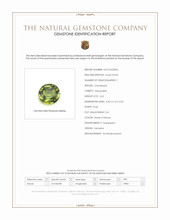 0.62 Ct. Alexandrite from Tanzania Scan Report