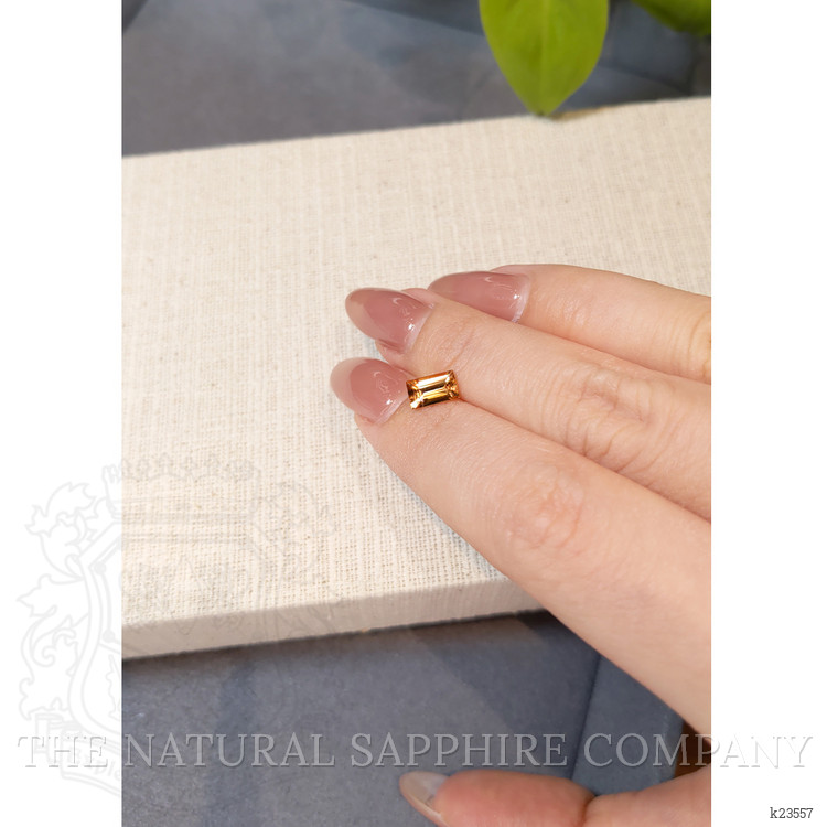 1.26 Ct. Yellowish Brown Zircon from Madagascar