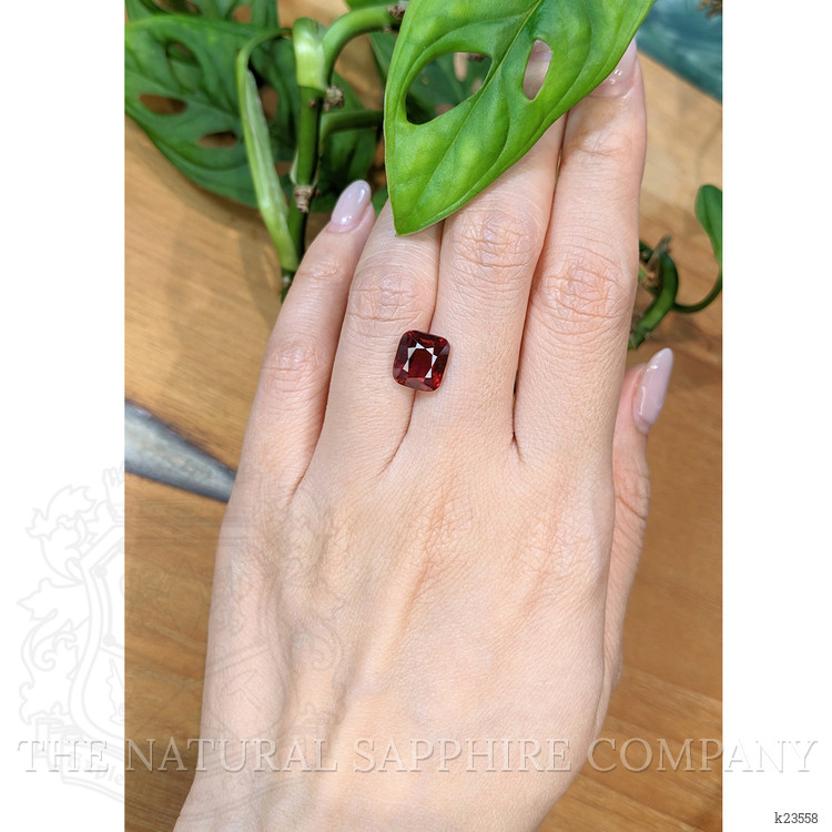 4.68 Ct. Red Garnet from Madagascar