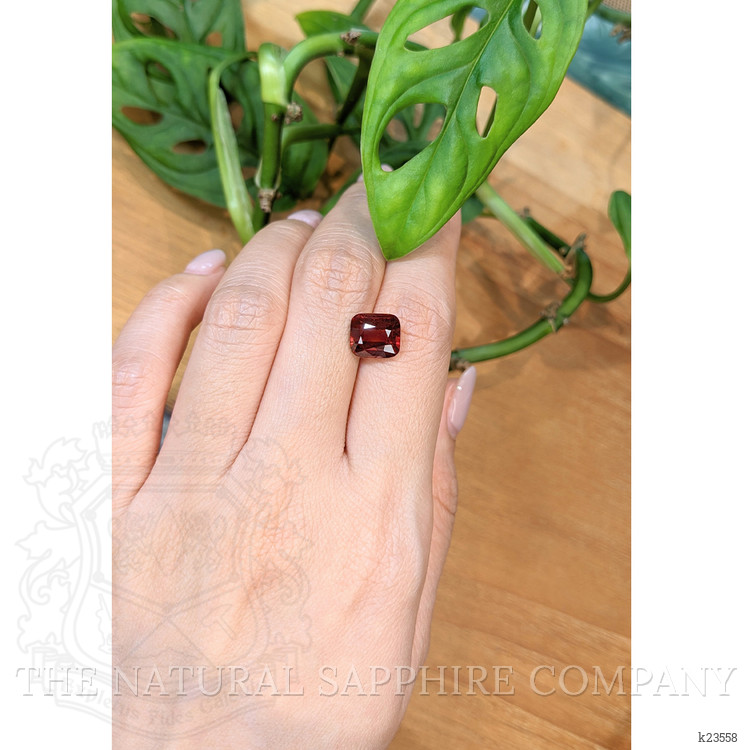 4.68 Ct. Red Garnet from Madagascar