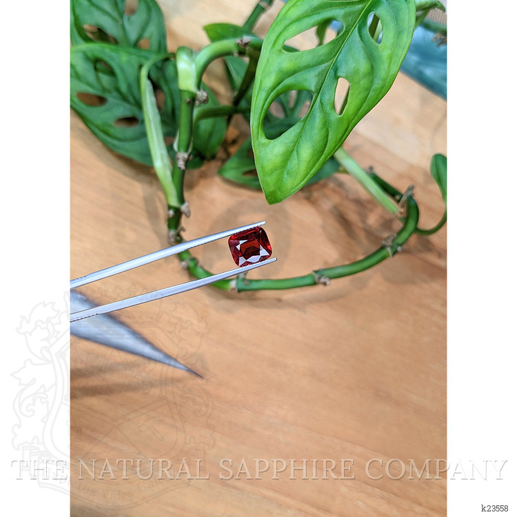 4.68 Ct. Red Garnet from Madagascar