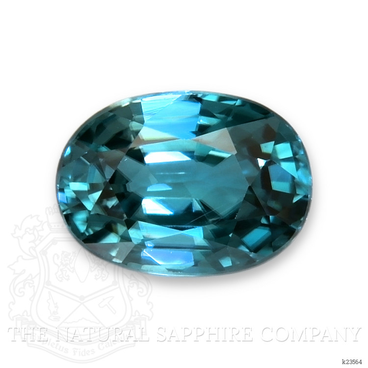 1.43 Ct. Greenish Blue Zircon from Cambodia