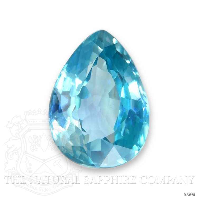 2.28 Ct. Blue Zircon from Cambodia