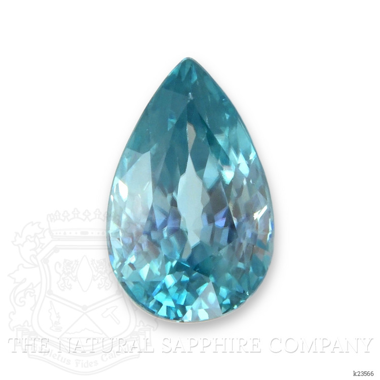 2.83 Ct. Blue Zircon from Cambodia
