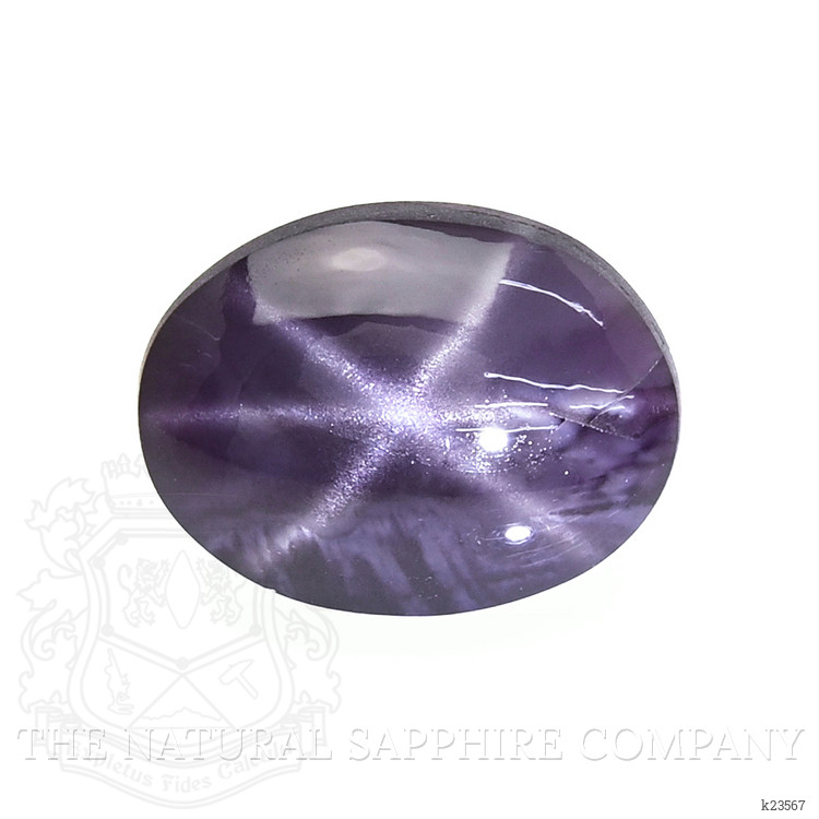4.05 Ct. Purple Star Spinel from Ceylon (Sri Lanka)
