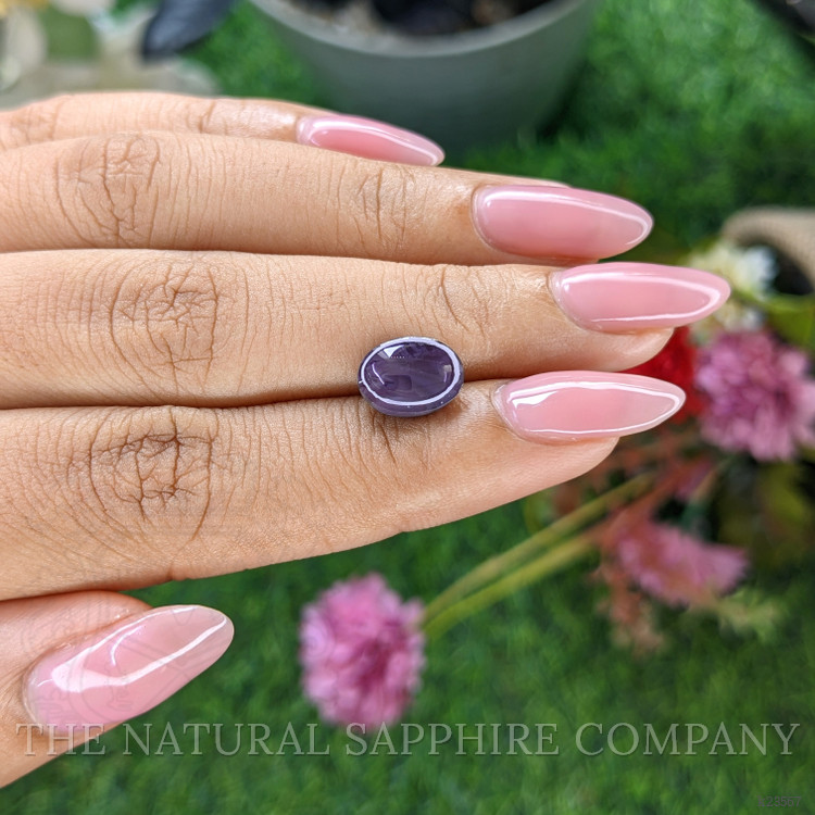 4.05 Ct. Purple Star Spinel from Ceylon (Sri Lanka)