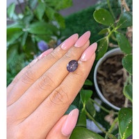 4.05 Ct. Purple Star Spinel from Ceylon (Sri Lanka) Life Style