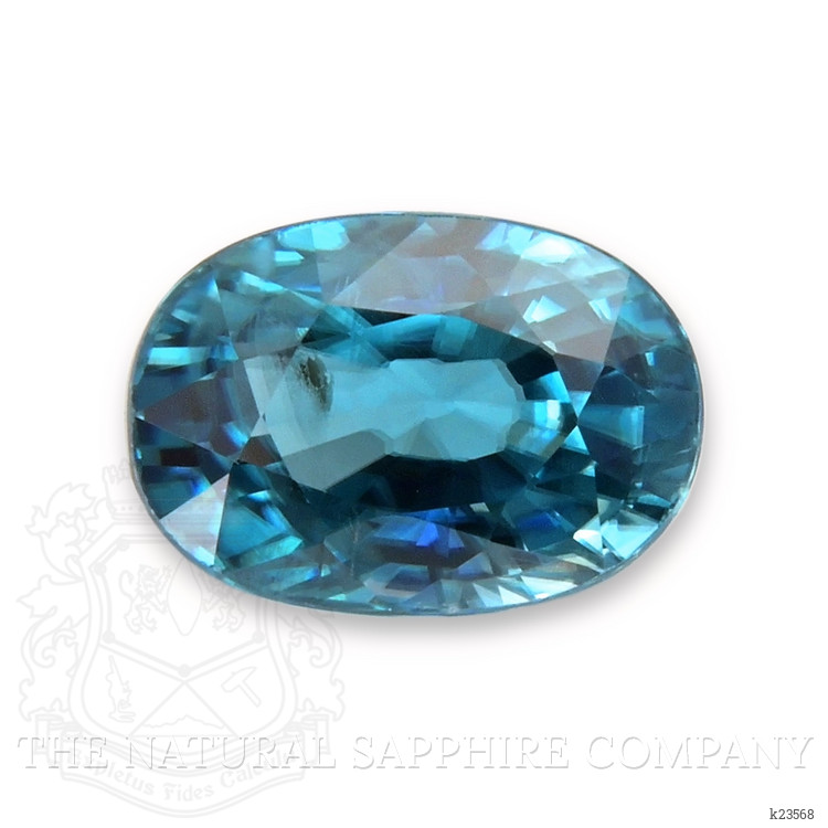 2.88 Ct. Blue Zircon from Cambodia