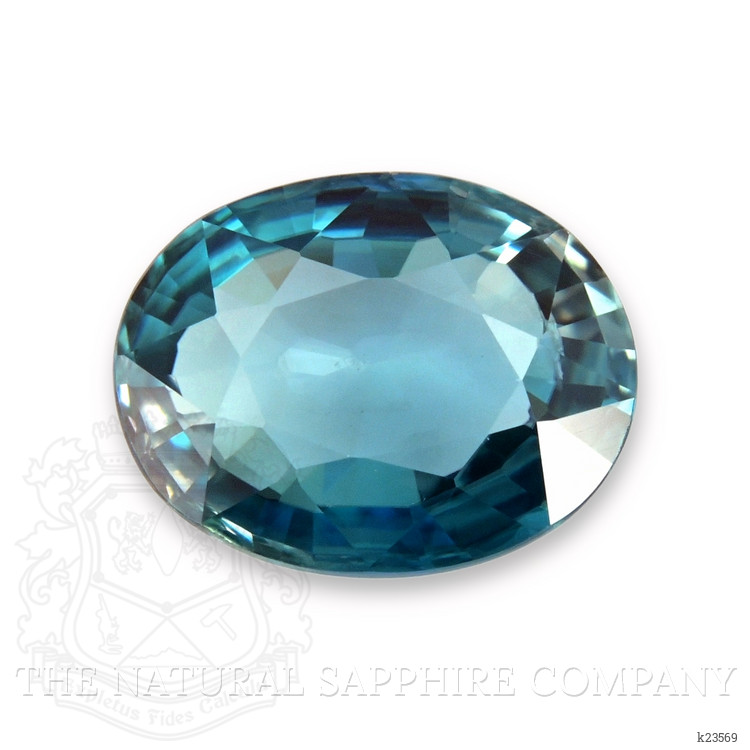 1.75 Ct. Greenish Blue Zircon from Cambodia