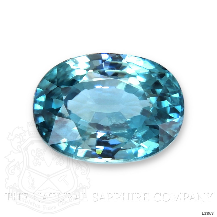 2.55 Ct. Blue Zircon from Cambodia