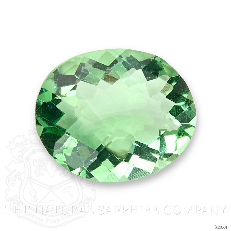 4.28 Ct. Green Fluorite from Ceylon (Sri Lanka)