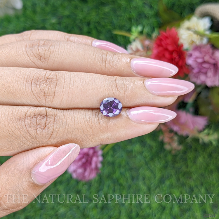 2.22 Ct. Purple Spinel from Ceylon (Sri Lanka)