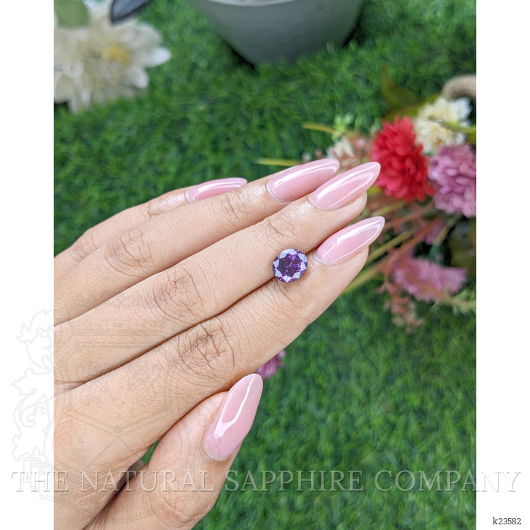 2.22 Ct. Purple Spinel from Ceylon (Sri Lanka)