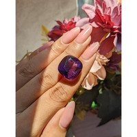 18.87 Ct. Purple Amethyst from Ceylon (Sri Lanka) Life Style