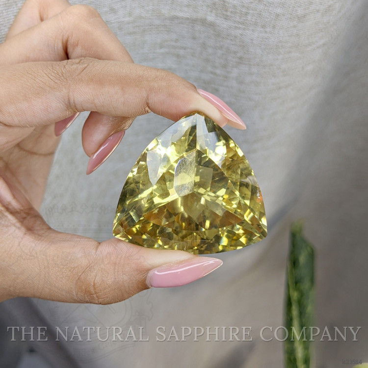 195.31 Ct. Yellow Citrine from Ceylon (Sri Lanka)