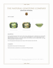 2.83 Ct. Alexandrite from Ceylon (Sri Lanka) Appraisal
