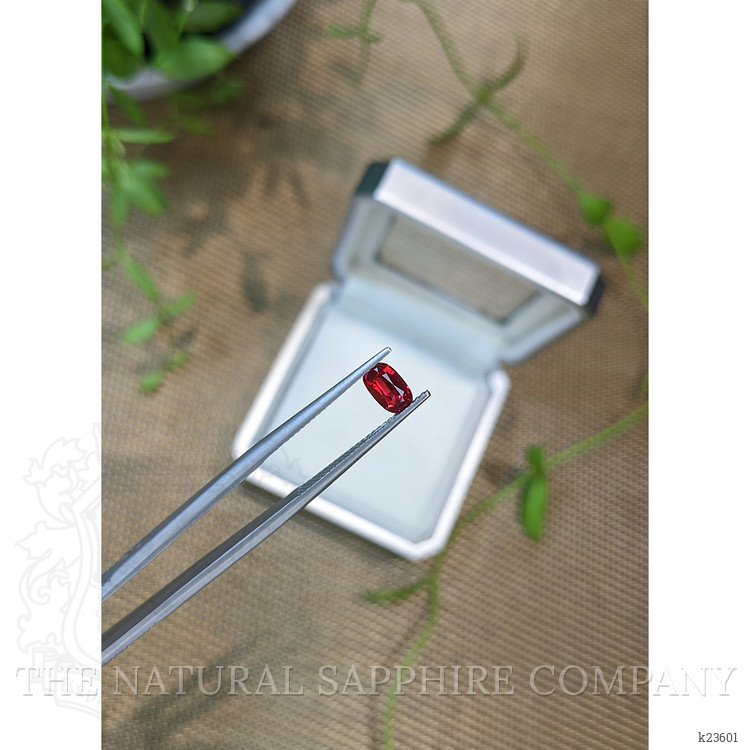 0.66 Ct. Red Spinel from Burma (Myanmar)