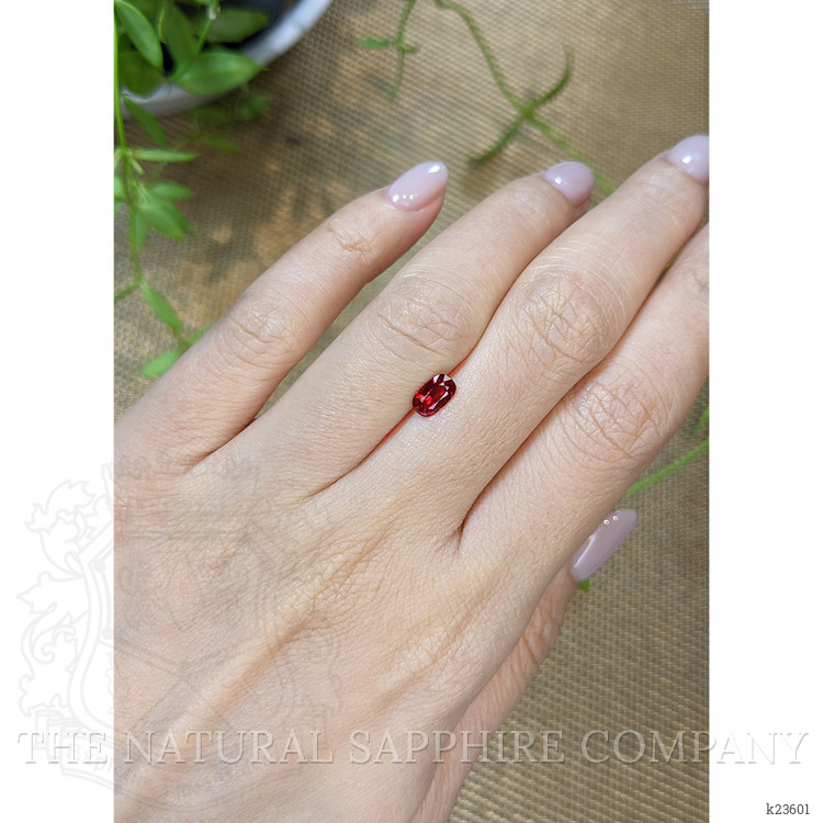 0.66 Ct. Red Spinel from Burma (Myanmar)