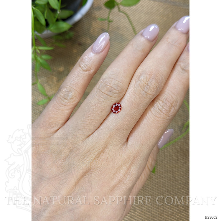 0.64 Ct. Red Spinel from Burma (Myanmar)