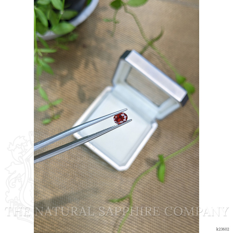 0.64 Ct. Red Spinel from Burma (Myanmar)