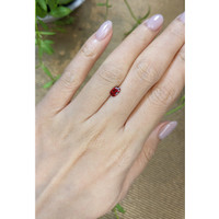 0.55 Ct. Red Spinel from Burma (Myanmar) Life Style