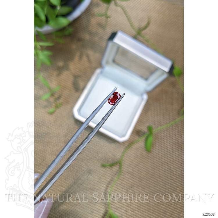 0.55 Ct. Red Spinel from Burma (Myanmar)