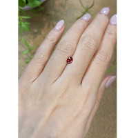 0.55 Ct. Red Spinel from Burma (Myanmar) Life Style