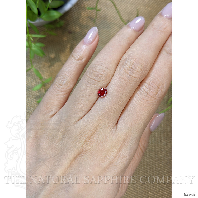 0.69 Ct. Red Spinel from Burma (Myanmar)