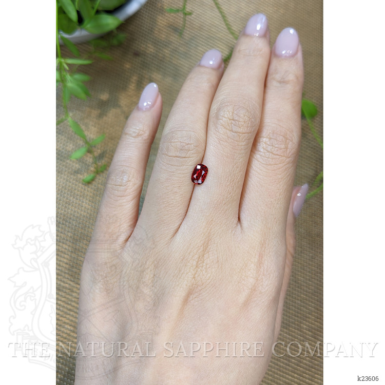 0.75 Ct. Red Spinel from Burma (Myanmar)