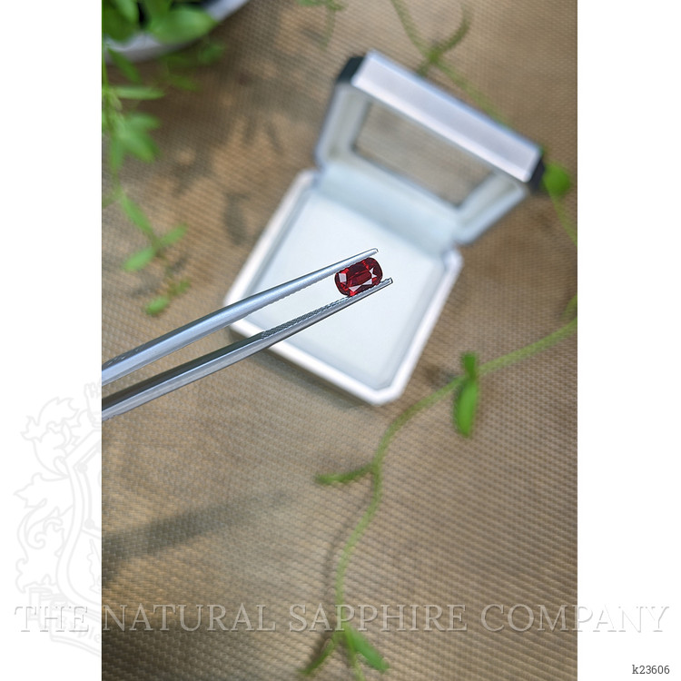 0.75 Ct. Red Spinel from Burma (Myanmar)