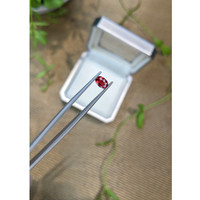 0.50 Ct. Pinkish Red Spinel from Burma (Myanmar) Life Style