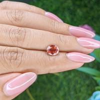 1.51 Ct. Pinkish Orange Spinel from Tanzania Life Style