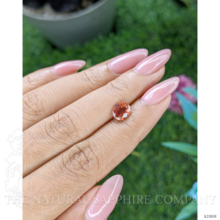 1.51 Ct. Pinkish Orange Spinel from Tanzania