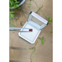 0.81 Ct. Purplish Red Spinel from Burma (Myanmar) Life Style
