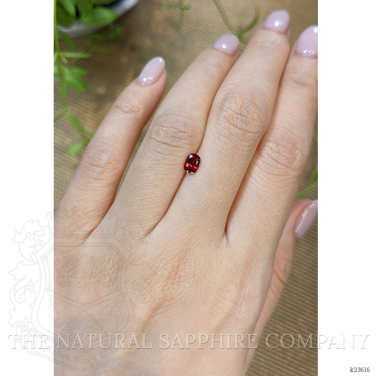 0.50 Ct. Purplish Red Spinel from Burma (Myanmar)