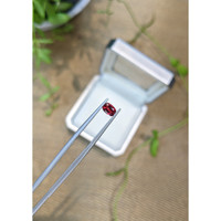 0.50 Ct. Purplish Red Spinel from Burma (Myanmar) Life Style